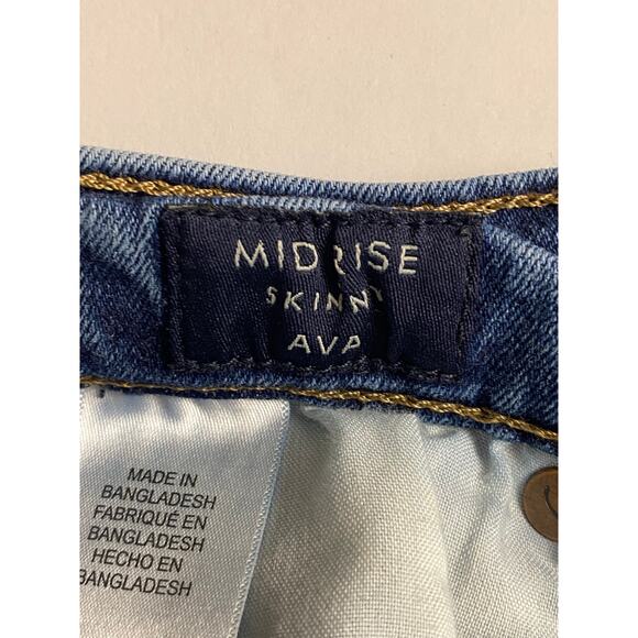 Lucky Brand Women's Ava Blue Denim Ankle Skinny Jeans Women's Size 4 - Picture 5 of 10